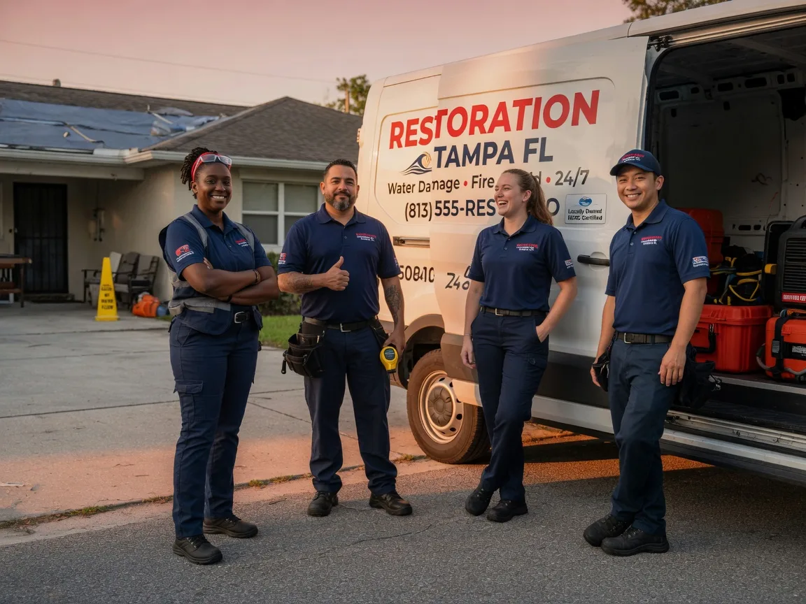 Water Damage Restoration company in La Villa, TX